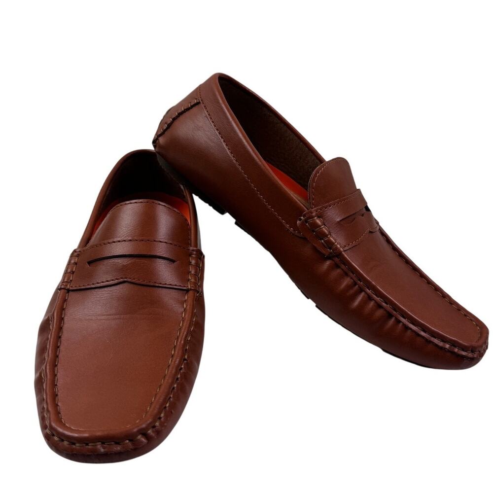 Jousen Milan Soft Classic Timeless Penny Loafers Driving Shoes Men's Size 8